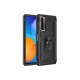 Newface Huawei P Smart 2021 Kılıf Sofya Yüzüklü Silikon Kapak - Siyah Newface Huawei P Smart 2021 Kılıf Sofya Yüzüklü Silikon Kapak - Siyah