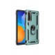 Newface Huawei P Smart 2021 Kılıf Sofya Yüzüklü Silikon Kapak - Yeşil Newface Huawei P Smart 2021 Kılıf Sofya Yüzüklü Silikon Kapak - Yeşil