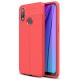 Newface Samsung Galaxy A10S Kılıf Focus Derili Silikon - Kırmızı Newface Samsung Galaxy A10S Kılıf Focus Derili Silikon - Kırmızı