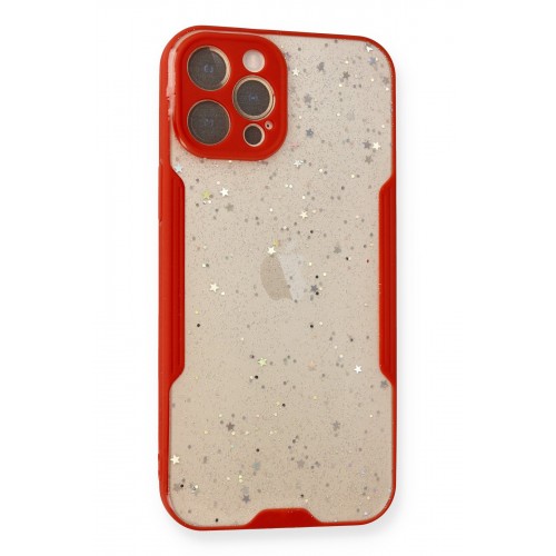 Newface iPhone 12 Pro Max Kılıf Platin Simli Silikon - Kırmızı Newface iPhone 12 Pro Max Kılıf Platin Simli Silikon - Kırmızı