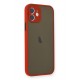 Newface iPhone 12 Kılıf Montreal Silikon Kapak - Kırmızı