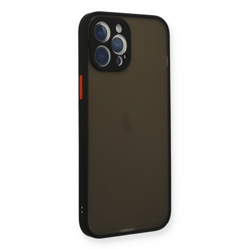 Newface iPhone 12 Pro Kılıf Montreal Silikon Kapak - Siyah Newface iPhone 12 Pro Kılıf Montreal Silikon Kapak - Siyah