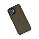 Newface iPhone 12 Mini Kılıf Montreal Silikon Kapak - Siyah