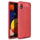 Newface Samsung Galaxy A01 Core Kılıf Focus Derili Silikon - Kırmızı Newface Samsung Galaxy A01 Core Kılıf Focus Derili Silikon - Kırmızı