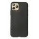 Newface iPhone 11 Pro Kılıf Carbonix Silikon - Siyah Newface iPhone 11 Pro Kılıf Carbonix Silikon - Siyah