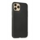 Newface iPhone 11 Pro Kılıf Carbonix Silikon - Siyah Newface iPhone 11 Pro Kılıf Carbonix Silikon - Siyah