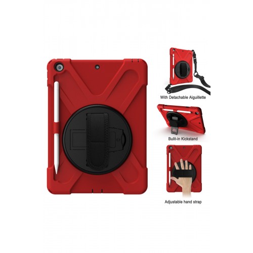 Newface iPad 10.2 (7.nesil) Kılıf Amazing Tablet Kapak - Kırmızı Newface iPad 10.2 (7.nesil) Kılıf Amazing Tablet Kapak - Kırmızı