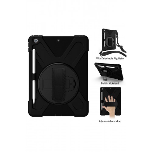Newface iPad 9.7 (2018) Kılıf Amazing Tablet Kapak - Siyah Newface iPad 9.7 (2018) Kılıf Amazing Tablet Kapak - Siyah