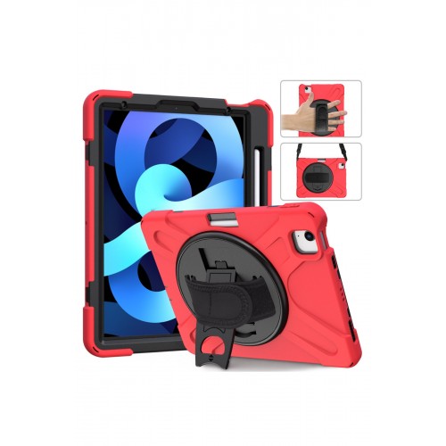 Newface iPad Air 4 10.9 Kılıf Amazing Tablet Kapak - Kırmızı Newface iPad Air 4 10.9 Kılıf Amazing Tablet Kapak - Kırmızı