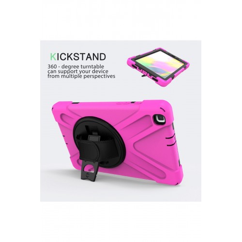 Newface Samsung Galaxy T290 Tab A 8 Kılıf Amazing Tablet Kapak - Pembe Newface Samsung Galaxy T290 Tab A 8 Kılıf Amazing Tablet Kapak - Pembe
