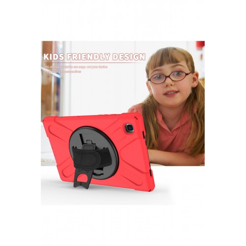 Newface Samsung Galaxy T500 Tab A7 10.4 Kılıf Amazing Tablet Kapak - Kırmızı Newface Samsung Galaxy T500 Tab A7 10.4 Kılıf Amazing Tablet Kapak - Kırmızı