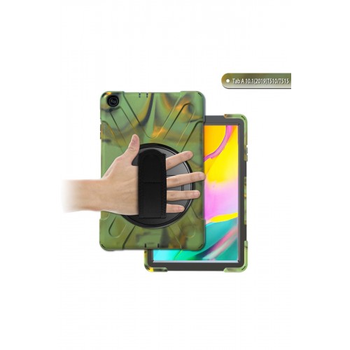 Newface Samsung Galaxy T510 Tab A 10.1 Kılıf Amazing Tablet Kapak - Kamuflaj Newface Samsung Galaxy T510 Tab A 10.1 Kılıf Amazing Tablet Kapak - Kamuflaj