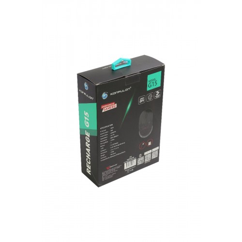 Konfulon G15 RGB Işıklı Şarjlı 4800 DPI Kablosuz Mouse Konfulon G15 RGB Işıklı Şarjlı 4800 DPI Kablosuz Mouse