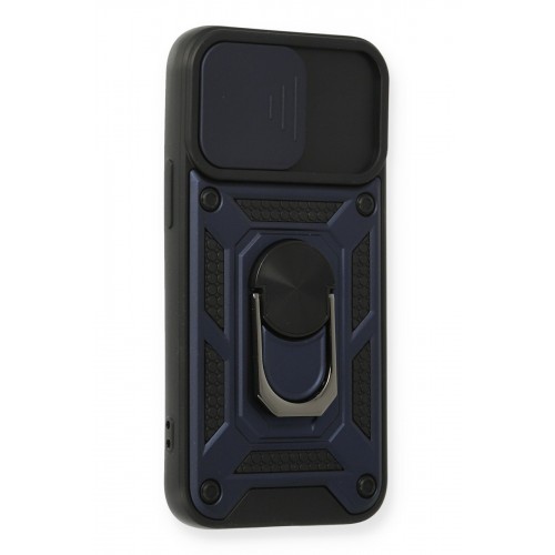 Newface iPhone 11 Kılıf Pars Lens Yüzüklü Silikon - Lacivert Newface iPhone 11 Kılıf Pars Lens Yüzüklü Silikon - Lacivert