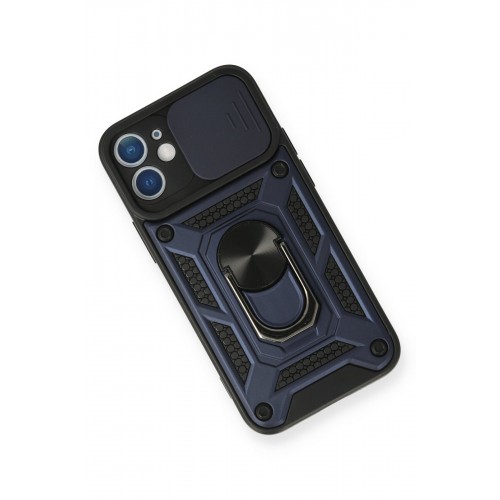 Newface iPhone 11 Kılıf Pars Lens Yüzüklü Silikon - Lacivert Newface iPhone 11 Kılıf Pars Lens Yüzüklü Silikon - Lacivert