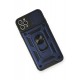Newface iPhone 11 Pro Kılıf Pars Lens Yüzüklü Silikon - Lacivert Newface iPhone 11 Pro Kılıf Pars Lens Yüzüklü Silikon - Lacivert