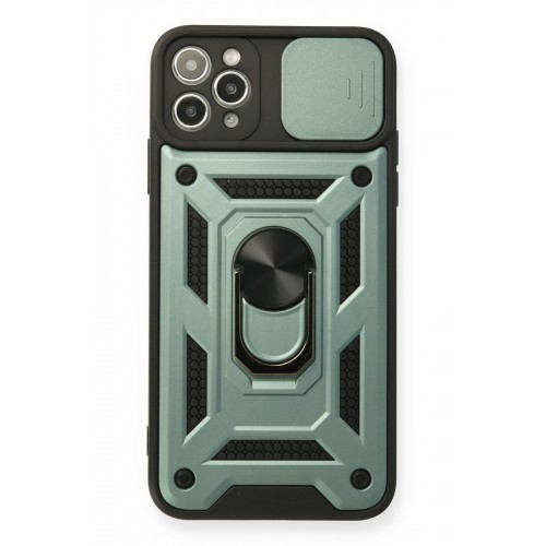 Newface iPhone 11 Pro Kılıf Pars Lens Yüzüklü Silikon - Yeşil Newface iPhone 11 Pro Kılıf Pars Lens Yüzüklü Silikon - Yeşil