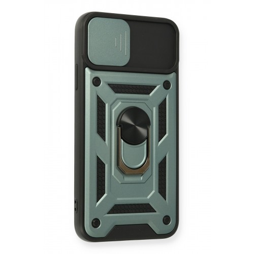 Newface iPhone 11 Pro Kılıf Pars Lens Yüzüklü Silikon - Yeşil Newface iPhone 11 Pro Kılıf Pars Lens Yüzüklü Silikon - Yeşil
