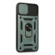 Newface iPhone 11 Pro Kılıf Pars Lens Yüzüklü Silikon - Yeşil Newface iPhone 11 Pro Kılıf Pars Lens Yüzüklü Silikon - Yeşil
