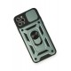 Newface iPhone 11 Pro Kılıf Pars Lens Yüzüklü Silikon - Yeşil Newface iPhone 11 Pro Kılıf Pars Lens Yüzüklü Silikon - Yeşil