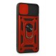 Newface iPhone 11 Pro Max Kılıf Pars Lens Yüzüklü Silikon - Kırmızı Newface iPhone 11 Pro Max Kılıf Pars Lens Yüzüklü Silikon - Kırmızı