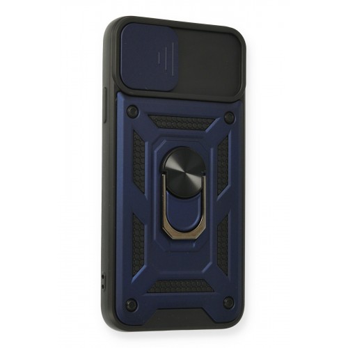 Newface iPhone 11 Pro Max Kılıf Pars Lens Yüzüklü Silikon - Lacivert Newface iPhone 11 Pro Max Kılıf Pars Lens Yüzüklü Silikon - Lacivert