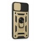Newface iPhone 11 Pro Max Kılıf Pars Lens Yüzüklü Silikon - Gold Newface iPhone 11 Pro Max Kılıf Pars Lens Yüzüklü Silikon - Gold
