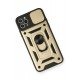 Newface iPhone 11 Pro Max Kılıf Pars Lens Yüzüklü Silikon - Gold Newface iPhone 11 Pro Max Kılıf Pars Lens Yüzüklü Silikon - Gold