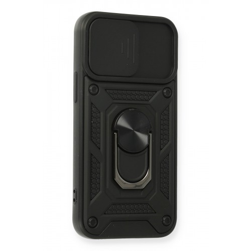 Newface iPhone 12 Mini Kılıf Pars Lens Yüzüklü Silikon - Siyah Newface iPhone 12 Mini Kılıf Pars Lens Yüzüklü Silikon - Siyah