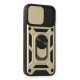 Newface iPhone 12 Mini Kılıf Pars Lens Yüzüklü Silikon - Gold Newface iPhone 12 Mini Kılıf Pars Lens Yüzüklü Silikon - Gold