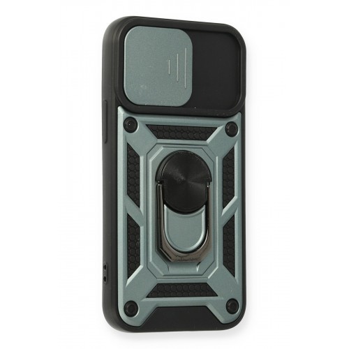 Newface iPhone 12 Mini Kılıf Pars Lens Yüzüklü Silikon - Yeşil Newface iPhone 12 Mini Kılıf Pars Lens Yüzüklü Silikon - Yeşil