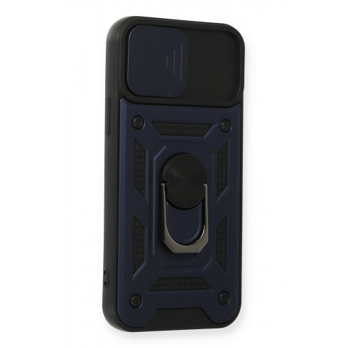 Newface iPhone 12 Pro Kılıf Pars Lens Yüzüklü Silikon - Lacivert Newface iPhone 12 Pro Kılıf Pars Lens Yüzüklü Silikon - Lacivert