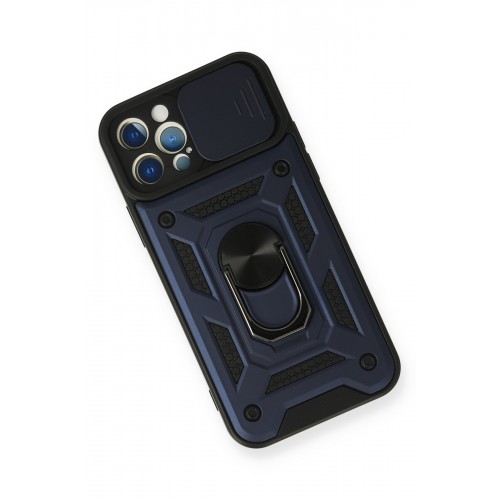 Newface iPhone 12 Pro Kılıf Pars Lens Yüzüklü Silikon - Lacivert Newface iPhone 12 Pro Kılıf Pars Lens Yüzüklü Silikon - Lacivert
