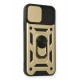Newface iPhone 12 Pro Kılıf Pars Lens Yüzüklü Silikon - Gold Newface iPhone 12 Pro Kılıf Pars Lens Yüzüklü Silikon - Gold