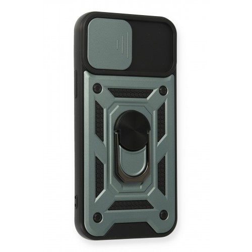 Newface iPhone 12 Pro Kılıf Pars Lens Yüzüklü Silikon - Yeşil Newface iPhone 12 Pro Kılıf Pars Lens Yüzüklü Silikon - Yeşil