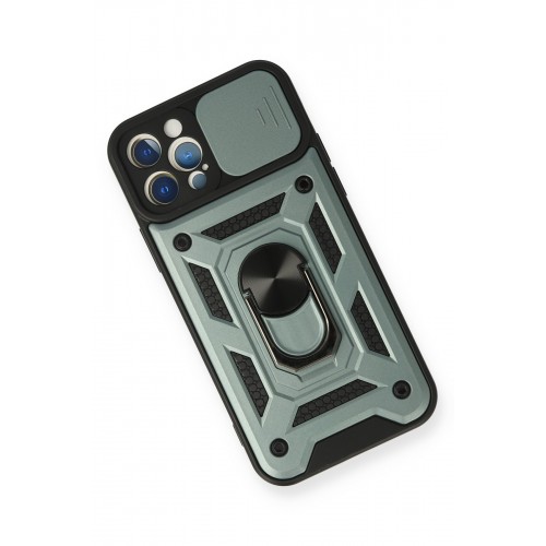 Newface iPhone 12 Pro Kılıf Pars Lens Yüzüklü Silikon - Yeşil Newface iPhone 12 Pro Kılıf Pars Lens Yüzüklü Silikon - Yeşil