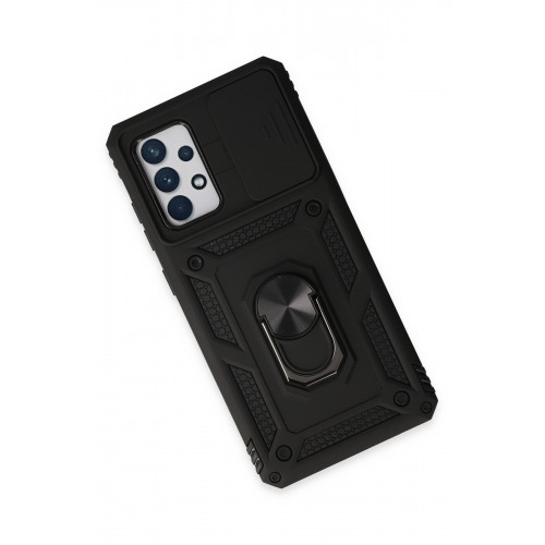 Newface Samsung Galaxy A52 Kılıf Pars Lens Yüzüklü Silikon - Siyah Newface Samsung Galaxy A52 Kılıf Pars Lens Yüzüklü Silikon - Siyah