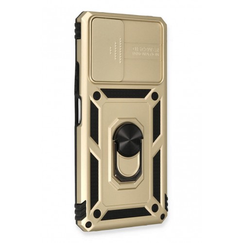 Newface Xiaomi Redmi Note 10 Pro Kılıf Pars Lens Yüzüklü Silikon - Gold Newface Xiaomi Redmi Note 10 Pro Kılıf Pars Lens Yüzüklü Silikon - Gold