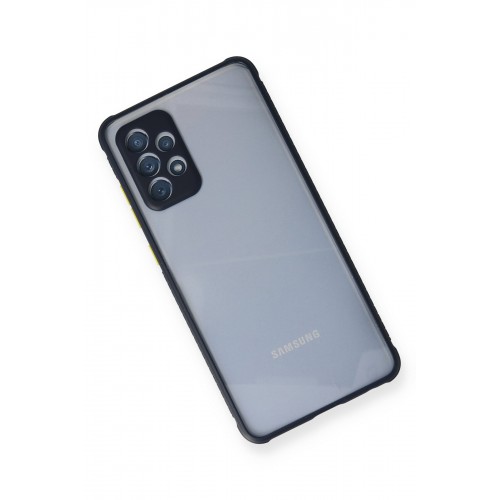 Newface Samsung Galaxy A52 Kılıf Miami Şeffaf Silikon - Lacivert Newface Samsung Galaxy A52 Kılıf Miami Şeffaf Silikon - Lacivert