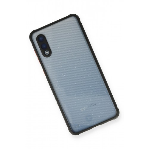 Newface Samsung Galaxy A02 Kılıf Miami Şeffaf Silikon - Siyah Newface Samsung Galaxy A02 Kılıf Miami Şeffaf Silikon - Siyah