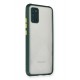 Newface Samsung Galaxy A02S Kılıf Miami Şeffaf Silikon - Koyu Yeşil Newface Samsung Galaxy A02S Kılıf Miami Şeffaf Silikon - Koyu Yeşil