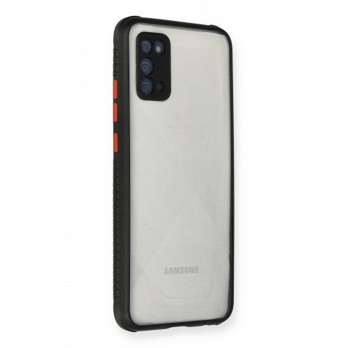 Newface Samsung Galaxy A02S Kılıf Miami Şeffaf Silikon - Siyah Newface Samsung Galaxy A02S Kılıf Miami Şeffaf Silikon - Siyah