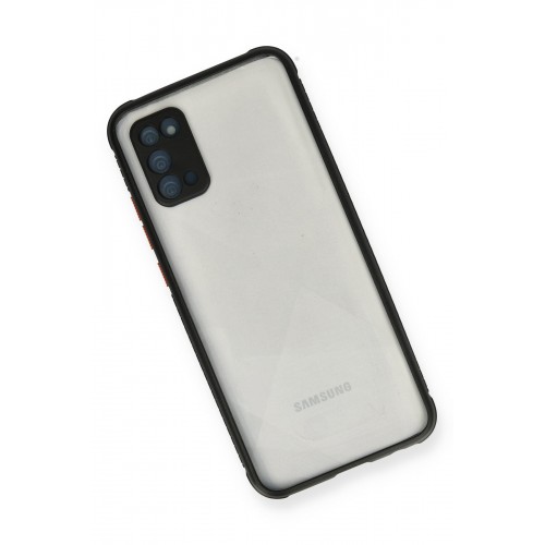 Newface Samsung Galaxy A02S Kılıf Miami Şeffaf Silikon - Siyah Newface Samsung Galaxy A02S Kılıf Miami Şeffaf Silikon - Siyah