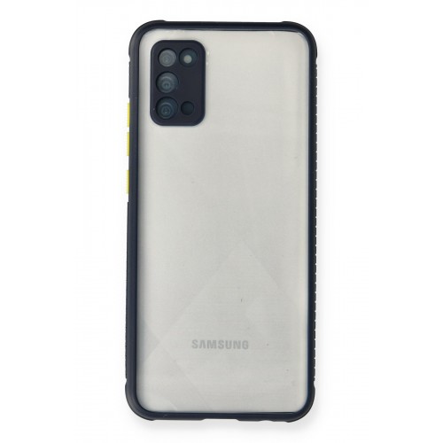 Newface Samsung Galaxy A02S Kılıf Miami Şeffaf Silikon - Lacivert Newface Samsung Galaxy A02S Kılıf Miami Şeffaf Silikon - Lacivert