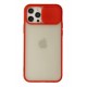 Newface iPhone 12 Pro Kılıf Palm Buzlu Kamera Sürgülü Silikon - Kırmızı Newface iPhone 12 Pro Kılıf Palm Buzlu Kamera Sürgülü Silikon - Kırmızı