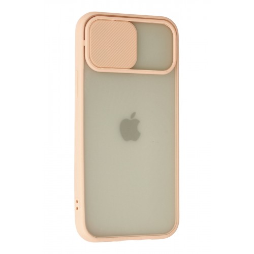 Newface iPhone 12 Pro Kılıf Palm Buzlu Kamera Sürgülü Silikon - Pembe Newface iPhone 12 Pro Kılıf Palm Buzlu Kamera Sürgülü Silikon - Pembe