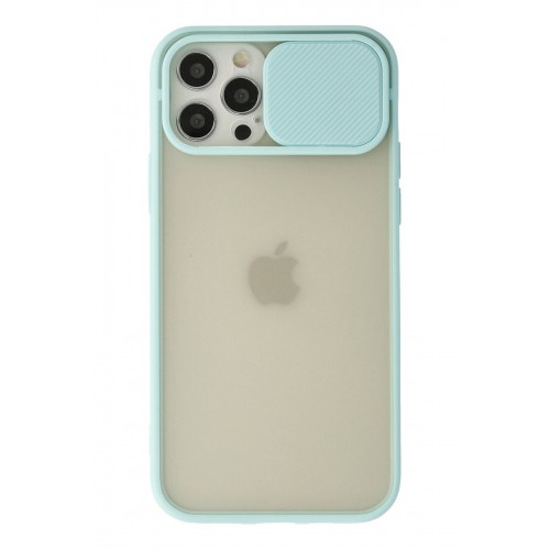 Newface iPhone 12 Pro Kılıf Palm Buzlu Kamera Sürgülü Silikon - Turkuaz Newface iPhone 12 Pro Kılıf Palm Buzlu Kamera Sürgülü Silikon - Turkuaz