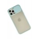 Newface iPhone 12 Pro Kılıf Palm Buzlu Kamera Sürgülü Silikon - Turkuaz Newface iPhone 12 Pro Kılıf Palm Buzlu Kamera Sürgülü Silikon - Turkuaz