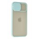 Newface iPhone 12 Pro Kılıf Palm Buzlu Kamera Sürgülü Silikon - Turkuaz Newface iPhone 12 Pro Kılıf Palm Buzlu Kamera Sürgülü Silikon - Turkuaz