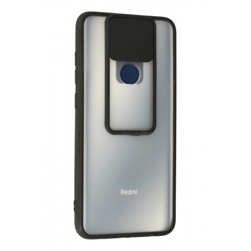 Newface Xiaomi Redmi Note 9 Kılıf Palm Buzlu Kamera Sürgülü Silikon - Siyah Newface Xiaomi Redmi Note 9 Kılıf Palm Buzlu Kamera Sürgülü Silikon - Siyah